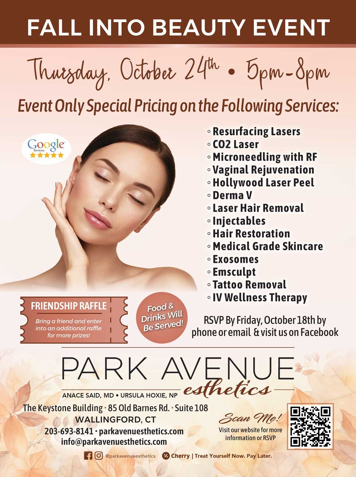 Fall Into Beauty Flyer